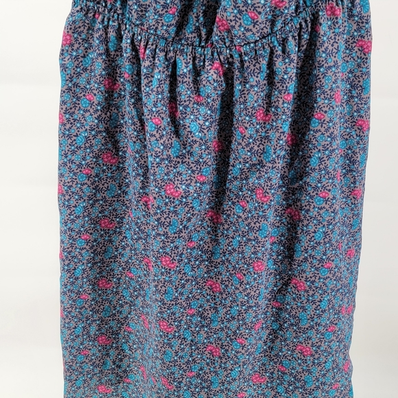 American Eagle Outfitters Womens Size 0 Dress Tank Spaghetti Strap Gray Blue - Picture 4 of 8